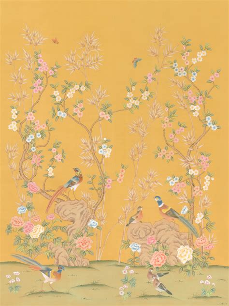 Chinoiserie Wall Mural Rafah Asian Wallpaper By Muralsources