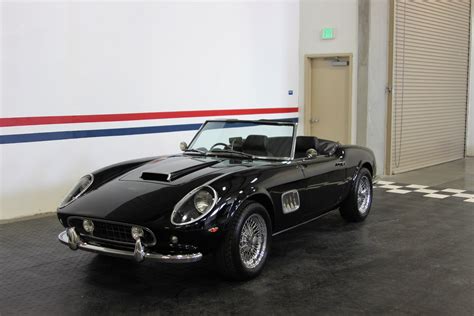 The car parked to the left of the ferrari in the garage is also an mg, in this case an mg tc. 1961 Ferrari CalSpyder 250 GT Replica Stock # 18034 for sale near San Ramon, CA | CA Ferrari Dealer