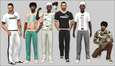 Puma Outfit And Sneakers By Blewis50 The Sims 4 Download