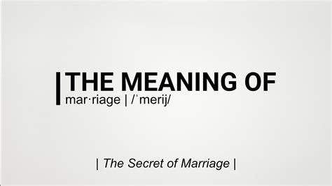 012620—the Meaning Of Marriage The Secret Of Marriage Youtube