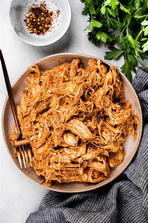 Instant Pot Pulled Bbq Chicken Veronikas Kitchen