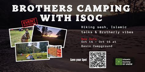 Brothers Camping With Isoc Unsw T3 2023 Humanitix
