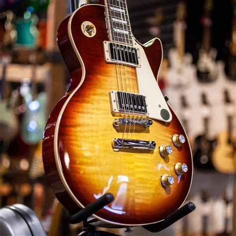 Gibson Les Paul Standard 60s Figured Top Electric Guitar Bourbon