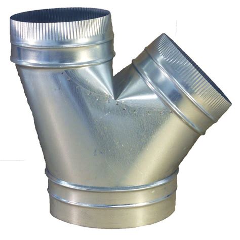 Speedi Products 14 In X 12 In X 12 In Wye Branch Hvac Duct Fitting