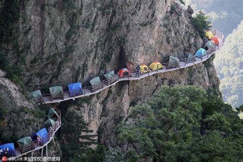Check spelling or type a new query. Campers sleep perched on cliff face1| Society