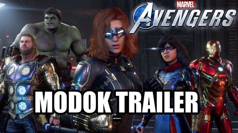 Marvels Avengers The Modok Threat Trailer Ps4 Youtube