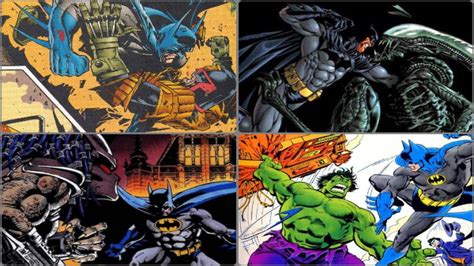 Batman Crossovers Ranker Tier List Comics Narik Chase Studios