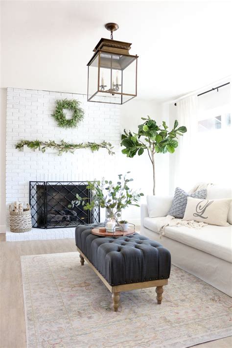 Cozy Hygge Modern Farmhouse Style Living Room Farmhouse Style Living