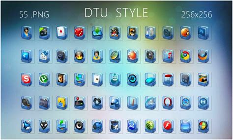 Dtu Icon Pack Skin Pack For Windows 11 And 10