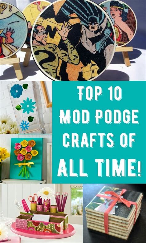 Top 10 Mod Podge Crafts Of All Time Mod Podge Crafts Diy Mod Podge