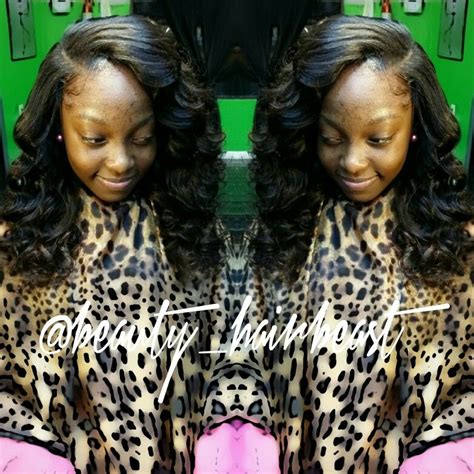 Sew In With Side Part And Was Curls Hair Styles Curls Sewing