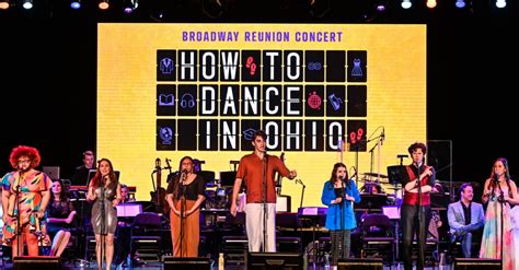 Photos See The Cast Of Broadways How To Dance In Ohio Reunite For 1 Night Only Concert Playbill