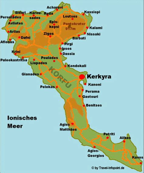 Karte Von Korfu Agencecormierdelauniere Com