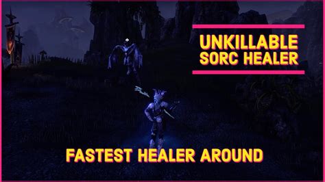 Eso New Fastest Sorcerer Pvp Healer Youtube