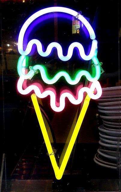 Ice Cream Neon Lighting Neon And Lights