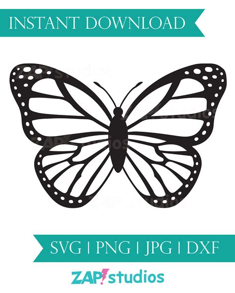 204 Monarch Butterfly Svg Free SVG PNG EPS DXF File