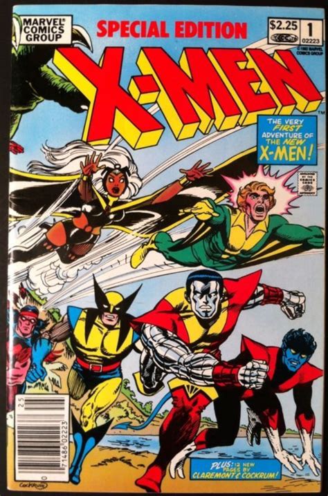 x men special edition 1 2 25 canadian variant reprint of x men giant size 1 marvel comic