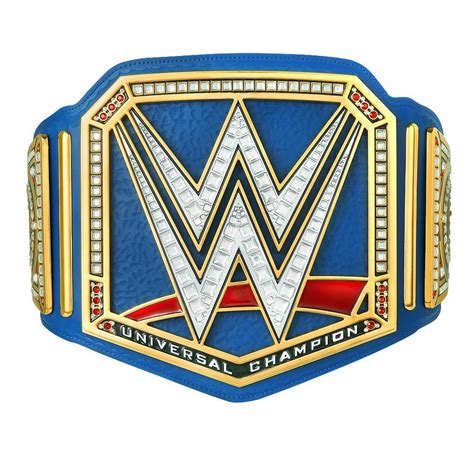 Official Wwe Authentic Universal Championship Blue Replica Title Belt