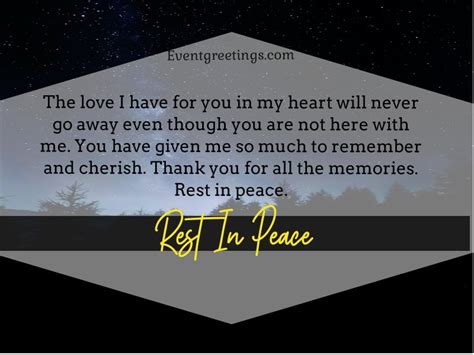 30 Sad Rest In Peace Quotes And Messages Events Greetings