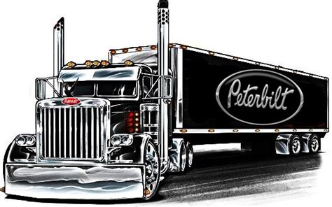Semis Peterbilt Peterbilt Trucks Big Trucks