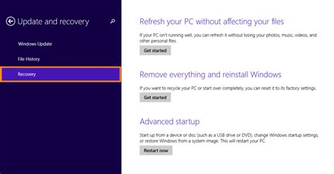 How To Use Windows 81 Reset And Refresh