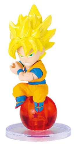 Dragon Ball Z Chara Puchi Super Fighter Son Goku Ssj Mini Figure Bandai 18 52 Picclick