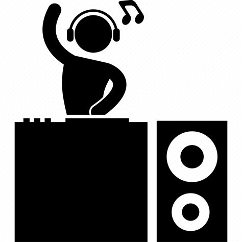 Club Deejay Disco Dj Music Night Pub Icon Download On Iconfinder