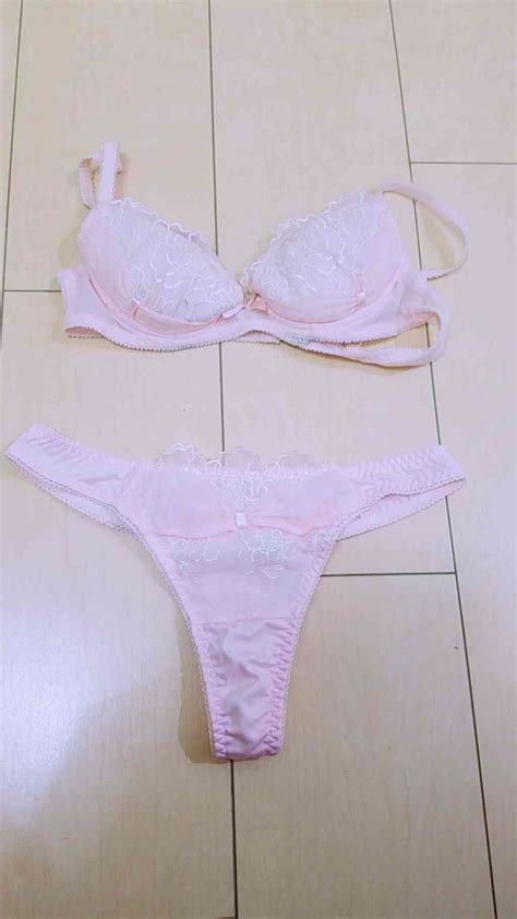 ピンクのかわいいティーショーツとブラ — 商品 — luscio ラシオ 女子の使用済み下着直販サイト