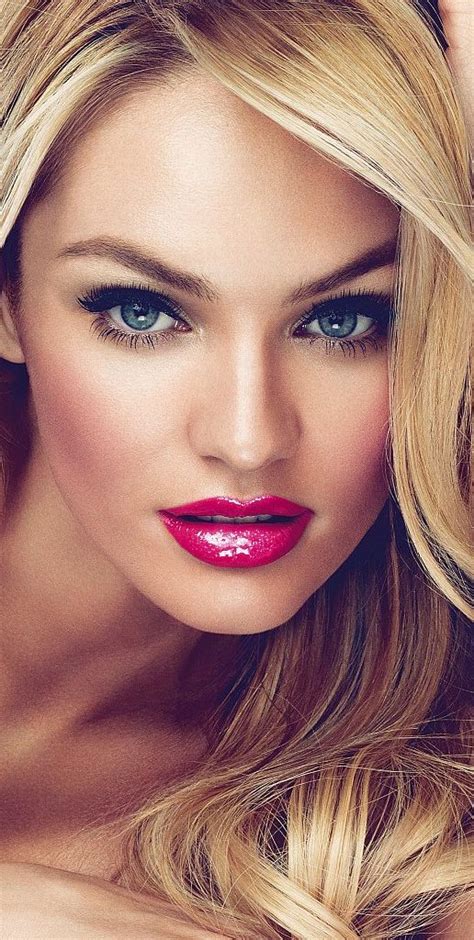 Candice Swanepoel Sexy Long Hair Beautiful Face Long Hair Styles