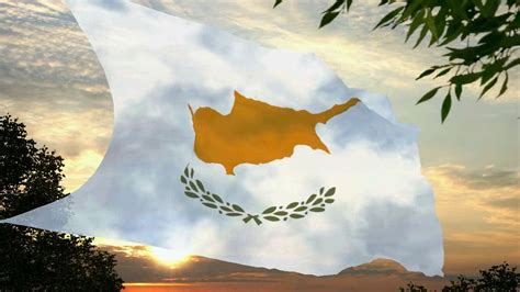 Flag And Anthem Of Cyprus Youtube