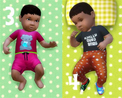 Sims 4 Ccs The Best Baby Overrides By Budgie2budgie