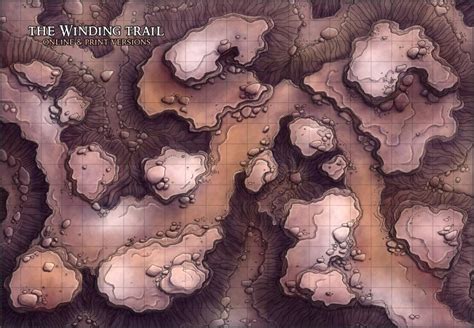 Winding Trail By Caeora On DeviantArt Fantasy Map Cartography Fantasy Battle