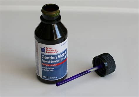 Oral Thrush Treatment Gentian Violet