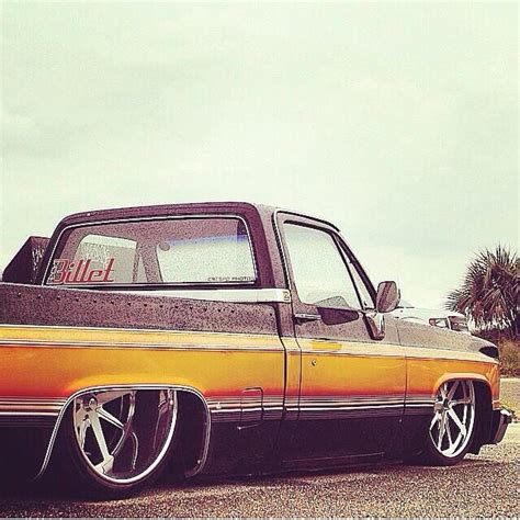 Bagged C10 On Billets 87 Chevy Truck Lifted Chevy Trucks Chevy