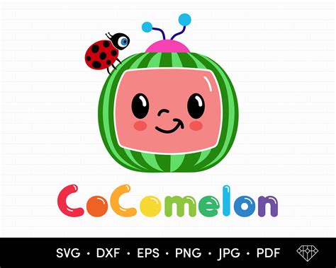 Cocomelon Svg Cocomelon Logo Etsy