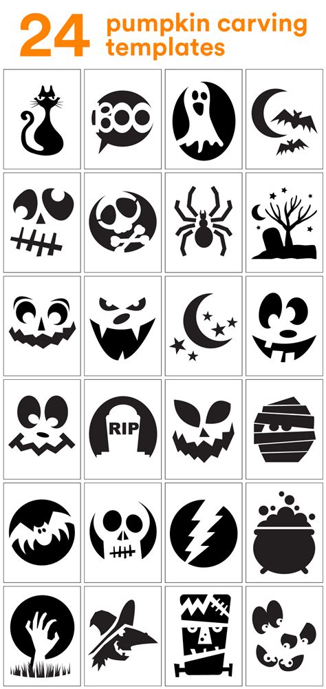 Printable Free Pumpkin Carving Stencils Printable Form Templates And