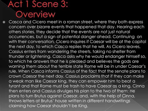 Julius Caesar Play Act 1