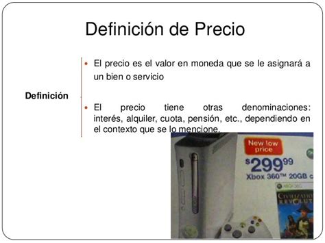 Definición De Precio