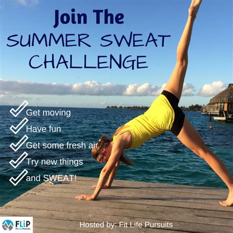 Join The Summer Sweat Challenge Month Workout Challenge 30 Day