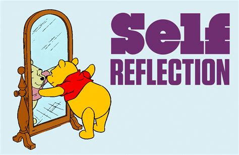 Self Reflection Winnie The Pooh Friends School Days Images