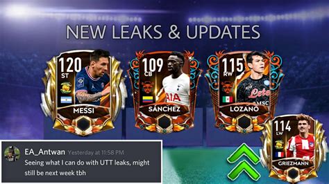 New Leaks Of Ultimate Transfer In Fifa Mobile 21 New Updates