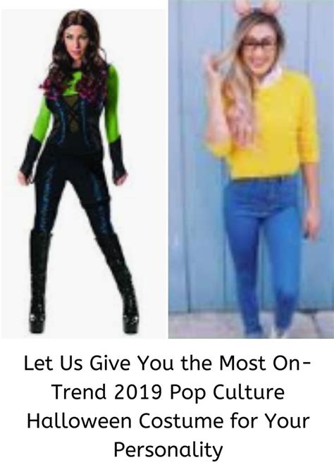 Let Us Give You The Most On Trend 2019 Pop Culture Halloween Costume