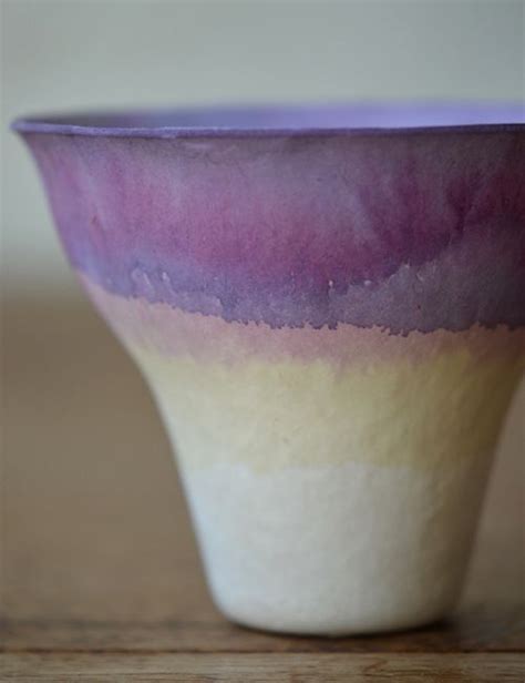 Diy Dip Dyed Flower Pots Flower Pot Design Pot Designs Pottery