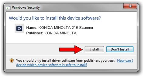 Confirm the version of os where you want to install your printer and choose that os version in the list. Download and install KONICA MINOLTA KONICA MINOLTA 215 Scanner - driver id 1857992