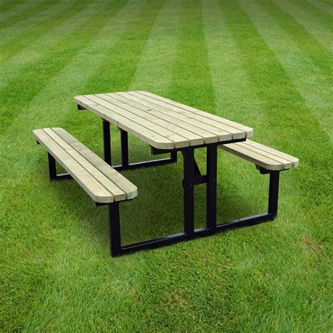 picnic table bench table and bench set metal picnic tables patio tables wooden side table