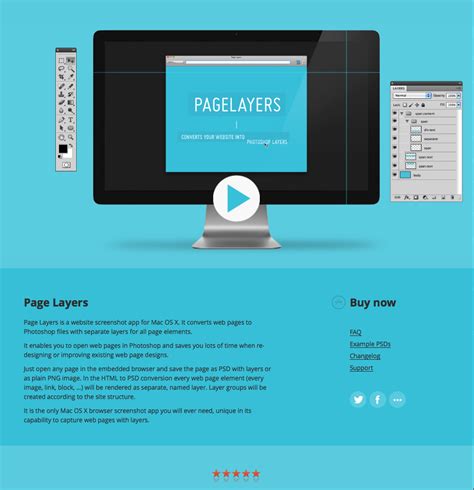 Turn website into app mac. Page Layers App for Mac converts Website screenshots into ...