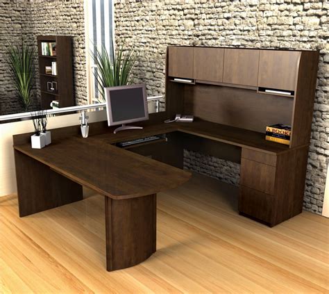 U Shaped Desk Ikea Multi Functional And Large Desk For Office Homesfeed