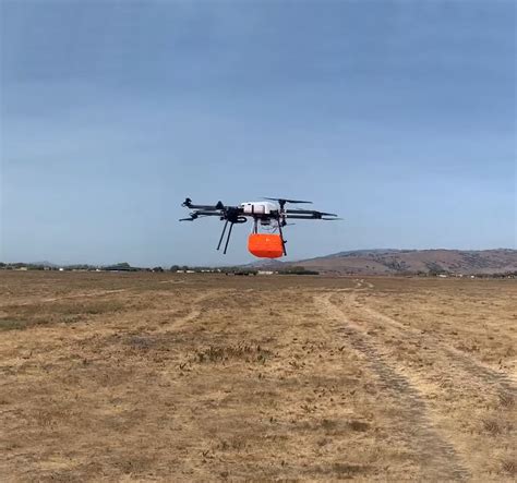 Ground Penetrating Radar On A Drone Drone Arrival