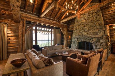 Mountain Home Surrounded By Forest Offers Rustic Living In