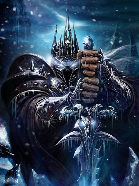 Hd Wallpaper Arthas World Of Warcraft Wrath Of The Lich King Water